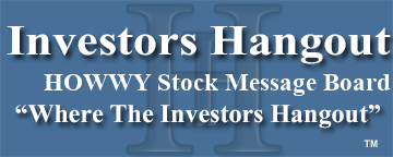 Hopewell Hldgs Ltd S (OTCMRKTS: HOWWY) Stock Message Board