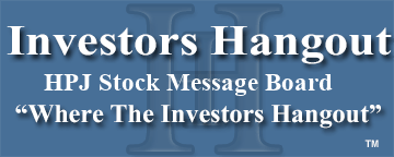 Hong Kong Highpower Technology (NASDAQ: HPJ) Stock Message Board