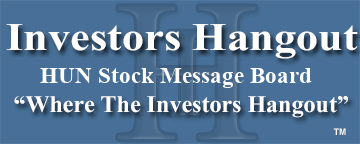 Huntsman Corp. (NYSE: HUN) Stock Message Board