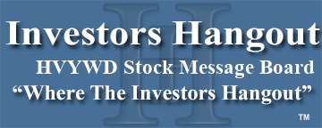 Harvey-Westbury Corp. (OTCMRKTS: HVYWD) Stock Message Board