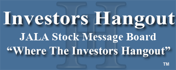 Be Active Holdings, Inc. (OTCMRKTS: JALA) Stock Message Board