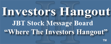 John Bean Technologies Corp. (NYSE: JBT) Stock Message Board
