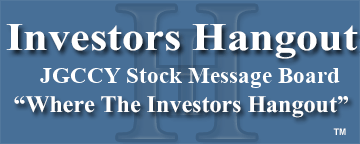 J G C Corp Adr (OTCMRKTS: JGCCY) Stock Message Board
