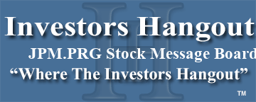 JP Morgan Securities LLC (OTCMRKTS: JPM.PRG) Stock Message Board