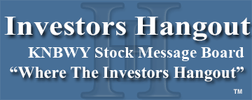 Kirin Holdings Compa (OTCMRKTS: KNBWY) Stock Message Board