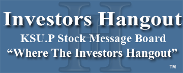 Kansas Cty Sthn 4% (NYSE: KSU.P) Stock Message Board