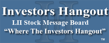 Lennox International Inc (NYSE: LII) Stock Message Board