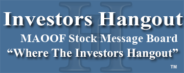 Masonite Worldwide Holdings (OTCMRKTS: MAOOF) Stock Message Board
