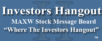 Maxworldwide Inc (OTCMRKTS: MAXW) Stock Message Board