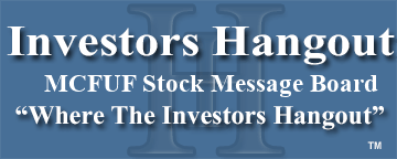 Micro Focus Intl Plc (OTCMRKTS: MCFUF) Stock Message Board