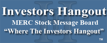 Mercer International Inc. (NASDAQ: MERC) Stock Message Board