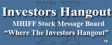 Mineral Hill Inds (OTCMRKTS: MHIFF) Stock Message Board