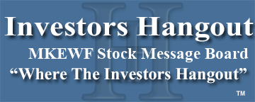 Makita Corp (OTCMRKTS: MKEWF) Stock Message Board