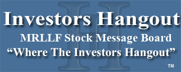 Minera Irl Limited (OTCMRKTS: MRLLF) Stock Message Board