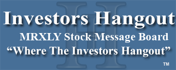 Metorex Ltd (OTCMRKTS: MRXLY) Stock Message Board