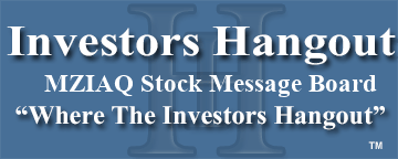Milacron Inc (OTCMRKTS: MZIAQ) Stock Message Board