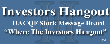 Origo Acquisition Corporation (OTCMRKTS: OACQF) Stock Message Board