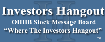 Ohio Heritage Bancor (OTCMRKTS: OHHB) Stock Message Board