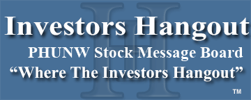 Phunware Inc. Warrants (NASDAQ: PHUNW) Stock Message Board
