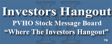 Provision Holding Inc. (OTCMRKTS: PVHO) Stock Message Board