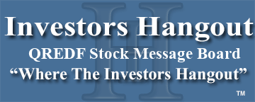 Butler Resource Corp (OTCMRKTS: QREDF) Stock Message Board