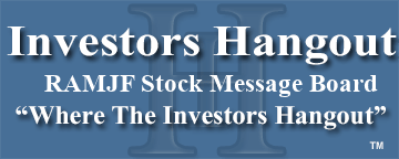 Ram Resources Ltd (OTCMRKTS: RAMJF) Stock Message Board