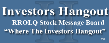Redroller Holdings (OTCMRKTS: RROLQ) Stock Message Board