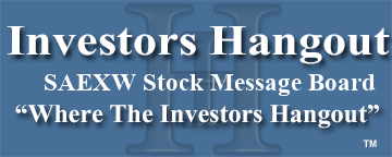 SAExploration Holdings, Inc. (OTCMRKTS: SAEXW) Stock Message Board