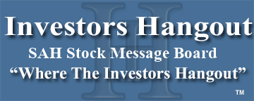 Sonic Automotive (NYSE: SAH) Stock Message Board