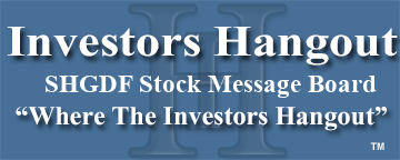Shore Gold Fd Inc (OTCMRKTS: SHGDF) Stock Message Board