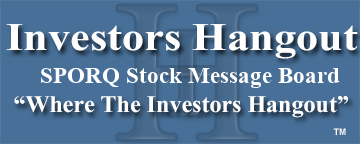 Sport-Haley Holdings, Inc. (OTCMRKTS: SPORQ) Stock Message Board