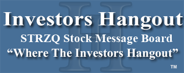 Star Buffet, Inc. (OTCMRKTS: STRZQ) Stock Message Board