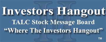 Tal-Cap, Inc. (OTCMRKTS: TALC) Stock Message Board