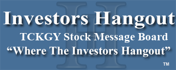 Thomas Cook Group Pl (OTCMRKTS: TCKGY) Stock Message Board