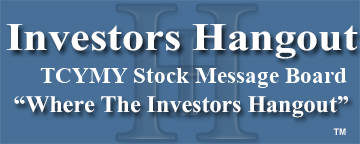 Tingyi [Cayman Islands] Holdings Corp (OTCMRKTS: TCYMY) Stock Message Board