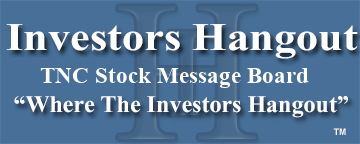 Tennant Company (NYSE: TNC) Stock Message Board