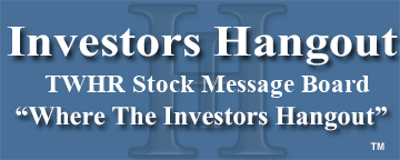 The Washtenaw Group (OTCMRKTS: TWHR) Stock Message Board