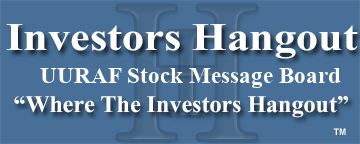 Ucore Rare Metals Inc. (OTCMRKTS: UURAF) Stock Message Board
