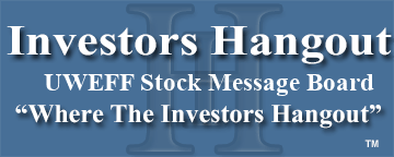 U308 Corp (OTCMRKTS: UWEFF) Stock Message Board
