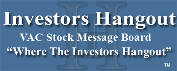 Marriot Vacations Worldwide Cor (NYSE: VAC) Stock Message Board