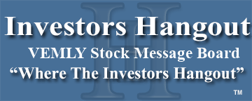 Venture Corp. [Adr] (OTCMRKTS: VEMLY) Stock Message Board