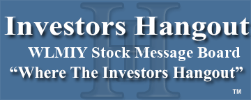 Wilmar Intl Ltd Adr (OTCMRKTS: WLMIY) Stock Message Board