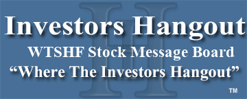 Westshore Terminals Investment Corp. (OTCMRKTS: WTSHF) Stock Message Board
