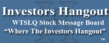 Wet Seal, Inc. (THE) (NASDAQ: WTSLQ) Stock Message Board