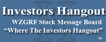 Westernagros Res Ltd (OTCMRKTS: WZGRF) Stock Message Board