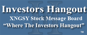 Enn Energy Hldgs Ltd (OTCMRKTS: XNGSY) Stock Message Board