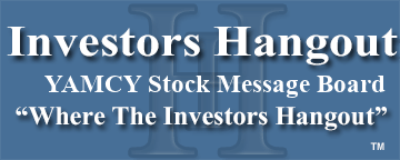 Yamaha Corp Spon Adr (OTCMRKTS: YAMCY) Stock Message Board