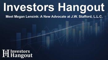 Meet Megan Lensink: A New Advocate at J.W. Stafford, L.L.C.