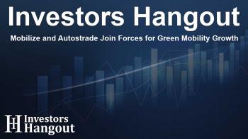 Mobilize and Autostrade Join Forces for Green Mobility Growth